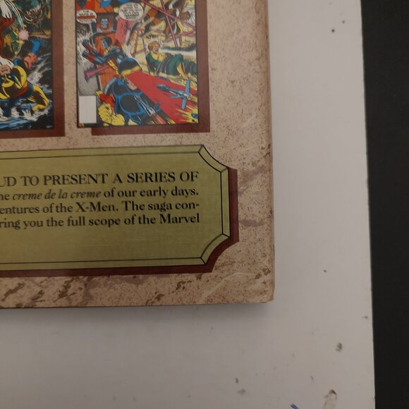 MARVEL MASTERWORKS VOLUME 12 THE X MEN   GOLD FOIL PRINT    By Chris Claremont - Picture 10 of 16